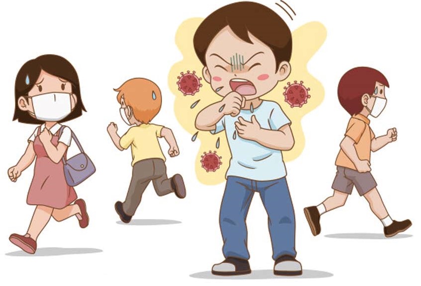 Cảm cúm do nhiễm virus cúm từ người bệnh