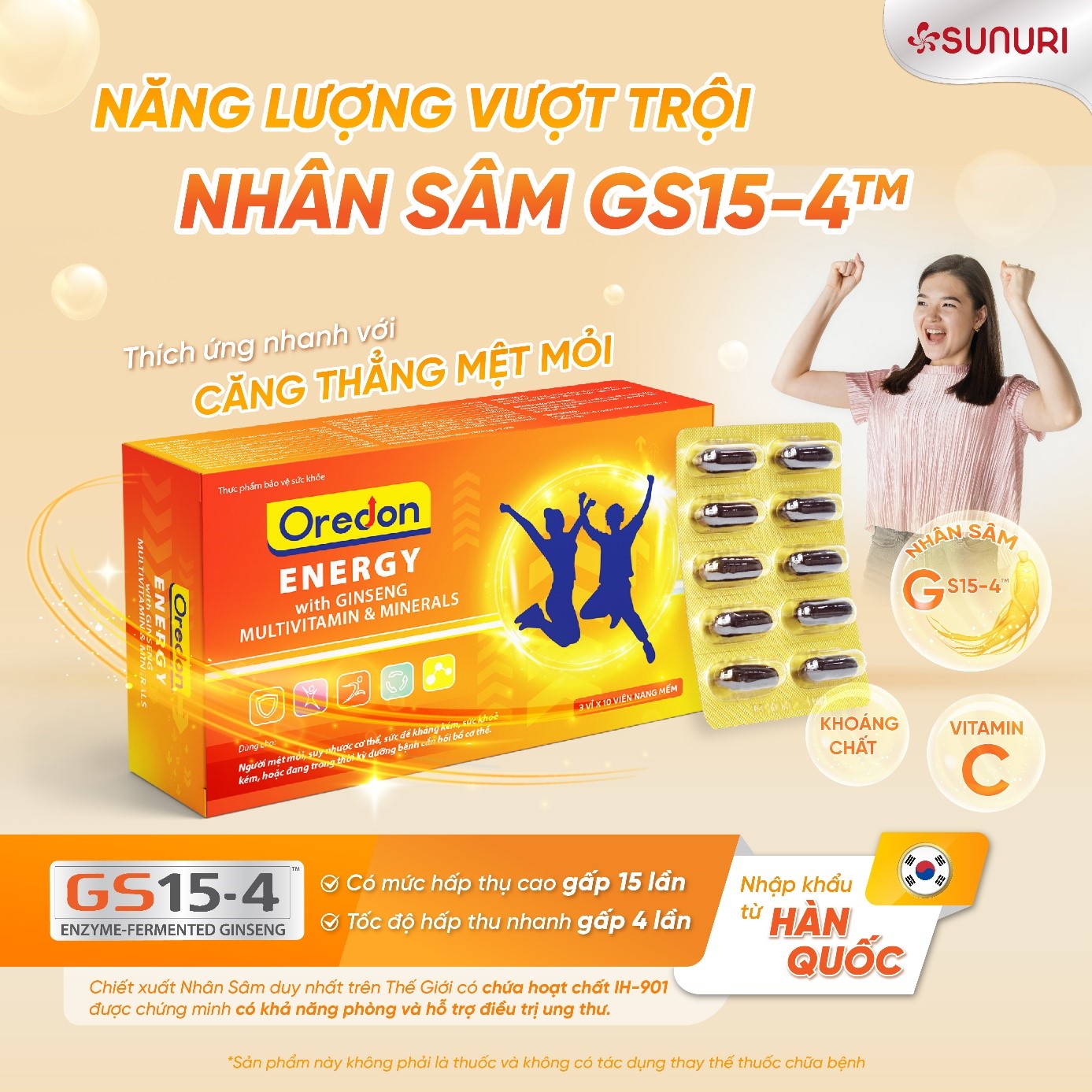 Nhân Sâm GS15-4 có khả năng sinh học cao