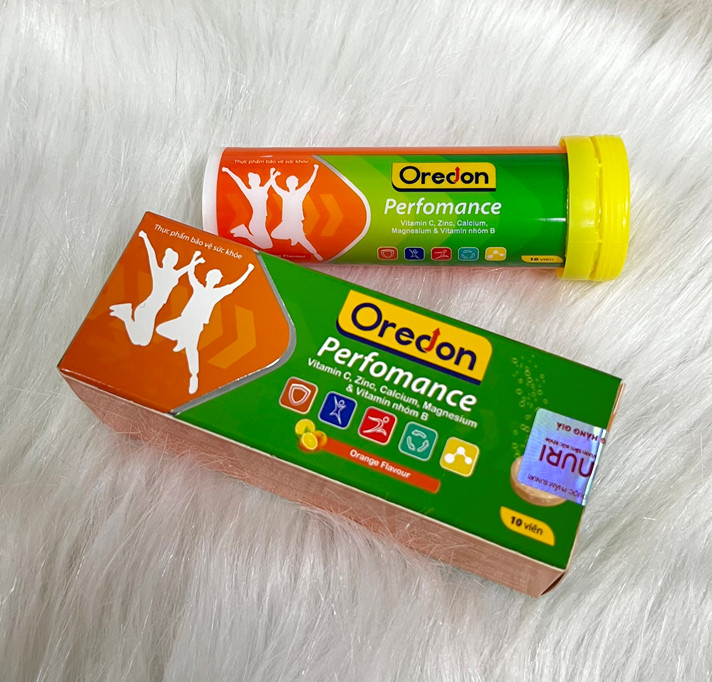 Thành phần viên sủi Oredon Perfomance