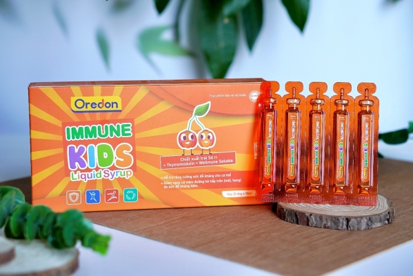Siro Immune Kids tăng cường đề kháng cho trẻ