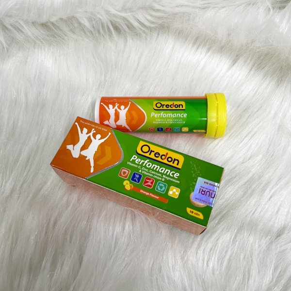 TPBVSK - VIÊN SỦI OREDON PERFOMANCE (Viên sủi tăng cường sức khỏe, nâng cao đề kháng Perfomance) (Tuýp 10 viên) - 1