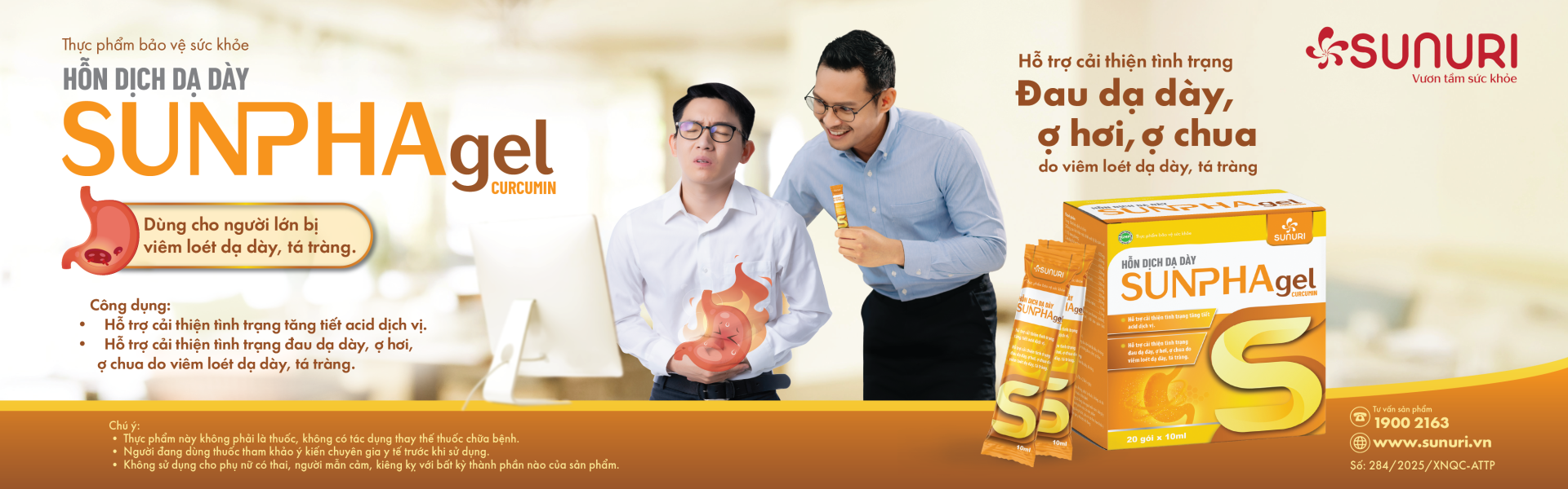 Hỗn hợp dạ dày Sunphagel